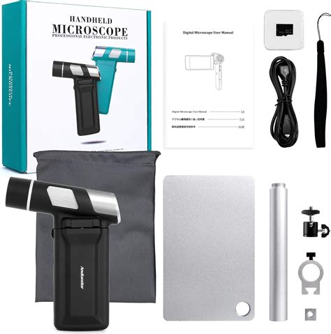 Buy Andonstar AD203 80-200X USB Digital Microscope with 32GB SD Card ...