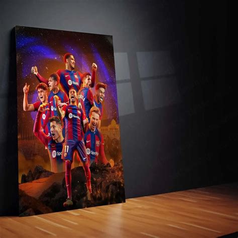 Sports | FC Barcelona Metal Poster – Premium Football Club Wall Art 1 ...