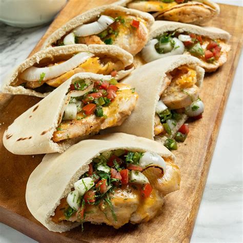 Chicken Fajita Pitas Recipe