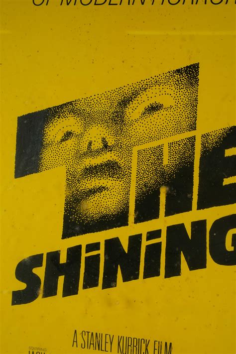Sold Price: ORIGINAL "THE SHINING" MOVIE POSTER - August 4, 0122 9:00 ...