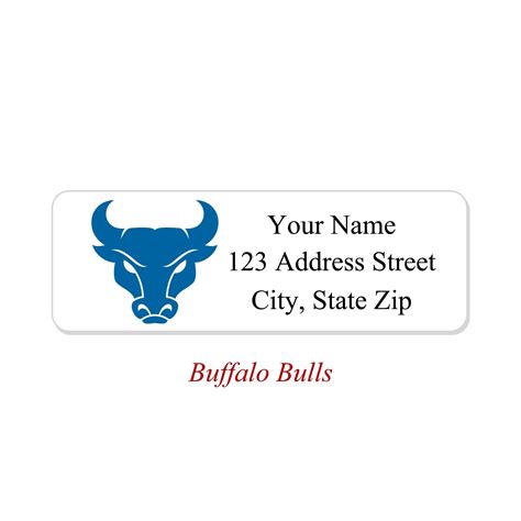 Buy 60 Return Address Labels Personalized Printed 3/4 x 2 1/4 College ...