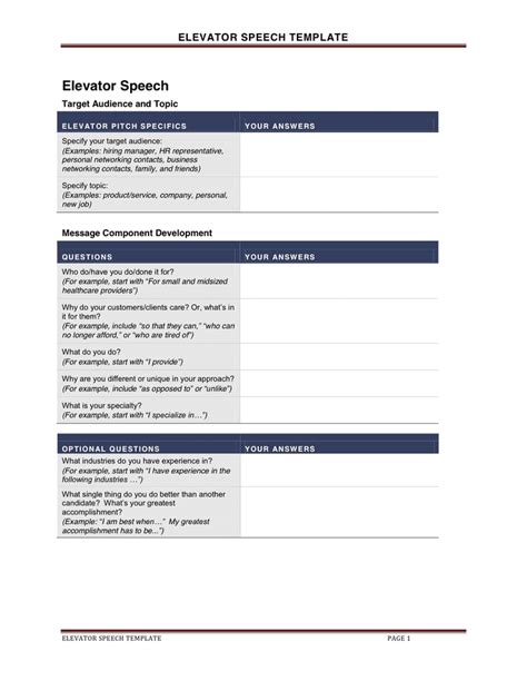 Image result for Elevator Speech Examples