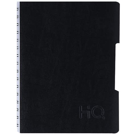 Buy Navneet HQ Wiro Bound Notebook - Ruled, Single Line, Black, A5, 300 ...