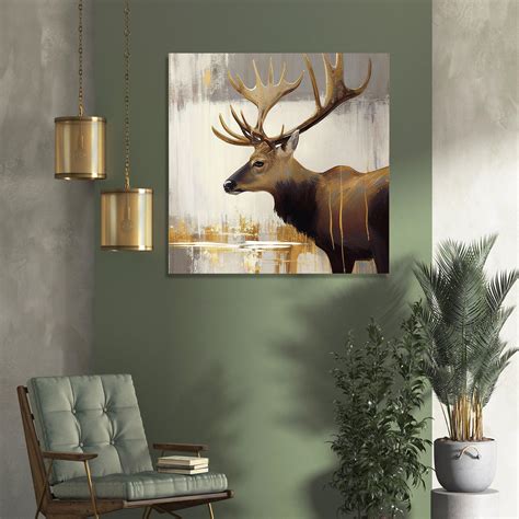 Nature Inspired Canvas Print - Modern Art Canvas Art Print for Wall De ...