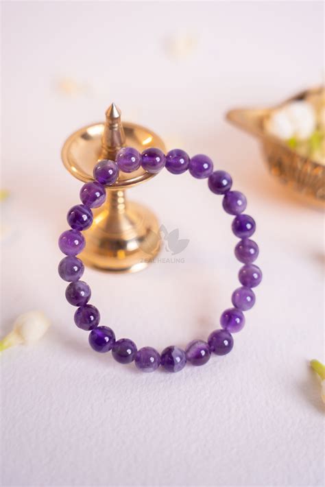 Amethyst Bracelet | Reiki Crystals | Zeal Healing