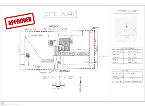 Image result for Building Permit Site Plan Example