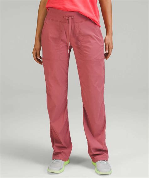 Lululemon Dance Studio Mid-Rise Full Length Pant - Brier Rose - lulu ...
