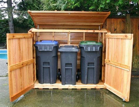 Diy Garbage Bin - DIY Tool Shed