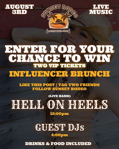 Sunset Rodeo | 🤠 The countdown is ON, Tampa Bay! Are you ready for ...