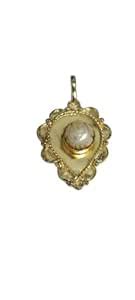 Buy Ganesh Pearl (Moti) Oval Shaped Pendant Authentic and Genuine for ...