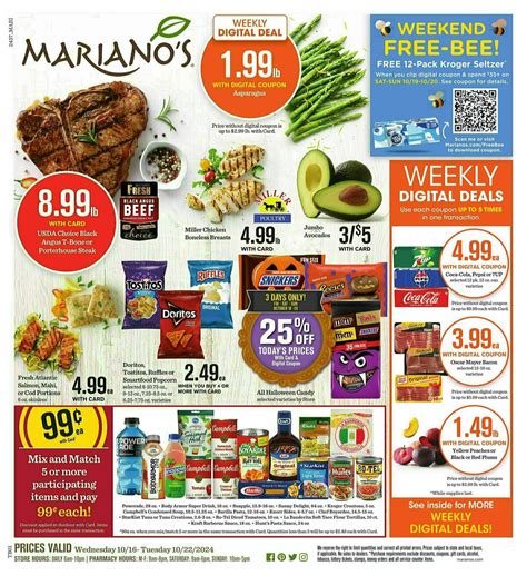 Mariano's Weekly Ad & Deals from October 16