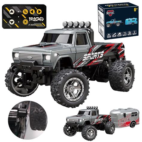 1/64 Scale Trucks,1/64 Rc Truck,Mini Rc Truck,Mini Rc Monster Truck ...