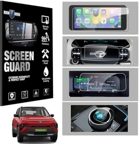 Gear Guard Screen Protector For Tata Punch EV 2024 Car Accessories ...