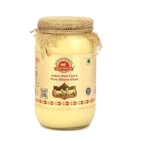 GAVYRATAN 100% Pure Tharparkar A2 Cow Ghee: Made Using Traditional ...