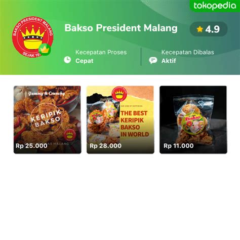 Toko Bakso President Malang Online - Produk Lengkap & Harga Terbaik ...