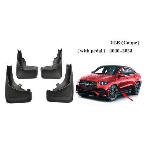Gle W167 Coupe 2020-2023 With Pedal Rear Car Tire Mudflaps Mud Flap Mud ...