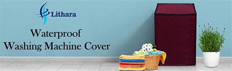 Lithara PVC Top Load Fully Automatic Washing Machine Cover For 7 Kg, 7. ...