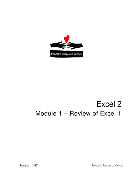Image result for Excel Module 2 Project 1
