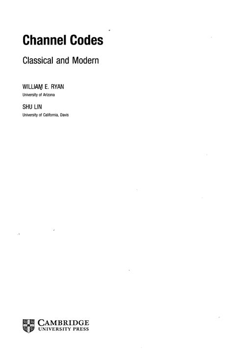 Image result for Channel Codes PDF