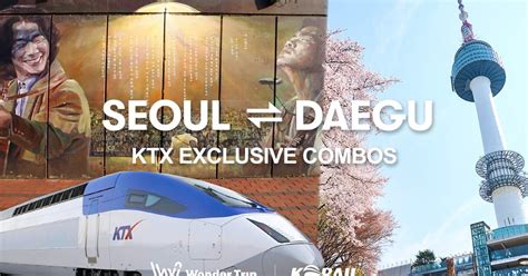 Seoul - Daegu KTX Train Ticket - Klook India