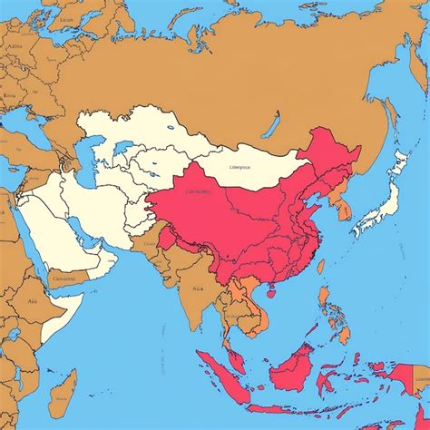 Asia Outline 的图像结果