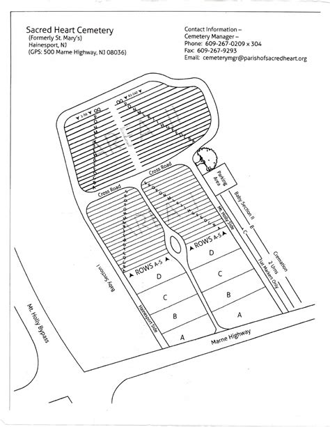 Sacred Heart Cemetery in Hainesport, New Jersey - Find a Grave Cemetery