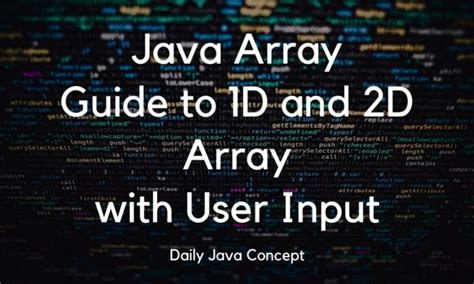 Image result for Basic 2D Java Arrays