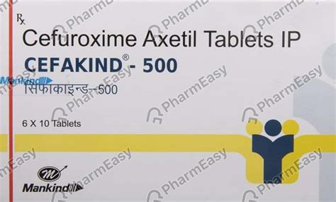 Ceforim 500 MG Tablet (4): Uses, Side Effects, Price, Dosage ...