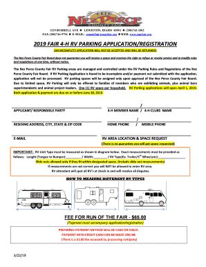 Fillable Online Staff - Nez Perce County Fair Fax Email Print - pdfFiller