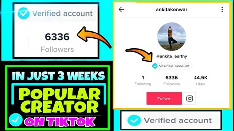 How To Get Popular Creator (Tik Tok) Verified Your Tiktok Account ...
