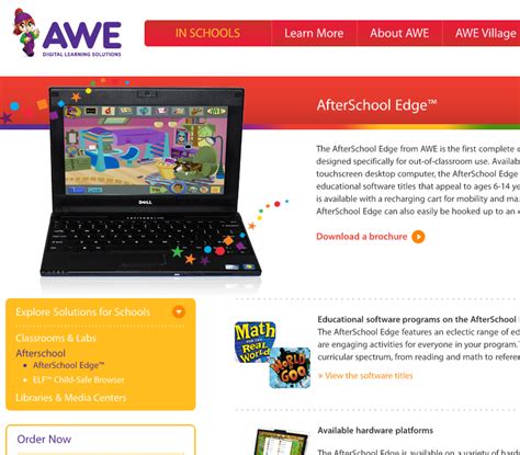 Image result for Awe Learning Computer