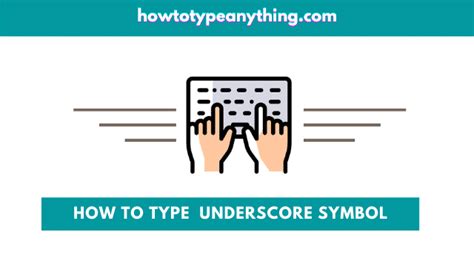 Image result for How to Use Underscore On Computer