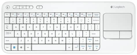 Amazon.in: Buy Logitech Wireless Touch Keyboard k400 with Built-in ...