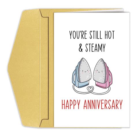 Amazon.com : Happy 6th Anniversary Card, Iron Anniversary Card for ...