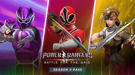 Power Rangers: Battle for the Grid Season Three Pass for Nintendo ...