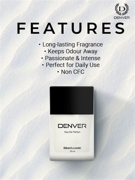 Buy DENVER Black code Perfume|premium & long lasting| Eau de Parfum ...