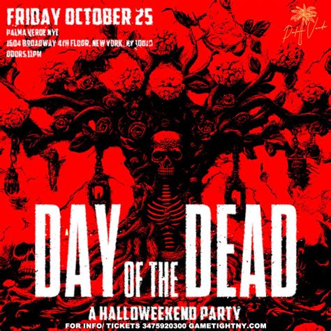 Palma Verde Day of the Dead Halloween Party 2024, Palma Verde, New York ...