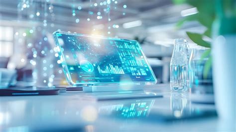 Futuristic Glass Computer 的图像结果