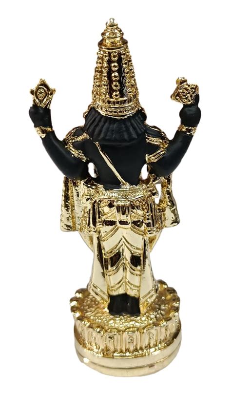 Tirupathi Srinivasa Perumal Gold Coated, For Puja Altar, Gifts, Home Decor