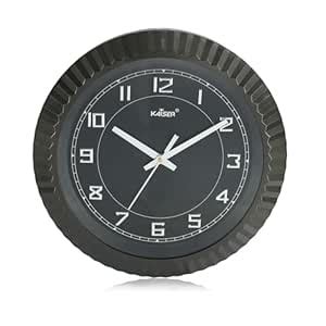 Buy KAISER 12 Inch Quartz Wall Clock - Soft Ticking Decorative Plastic ...