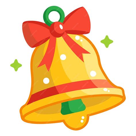 Golden christmas bells clipart vector art and illustration | Premium AI ...