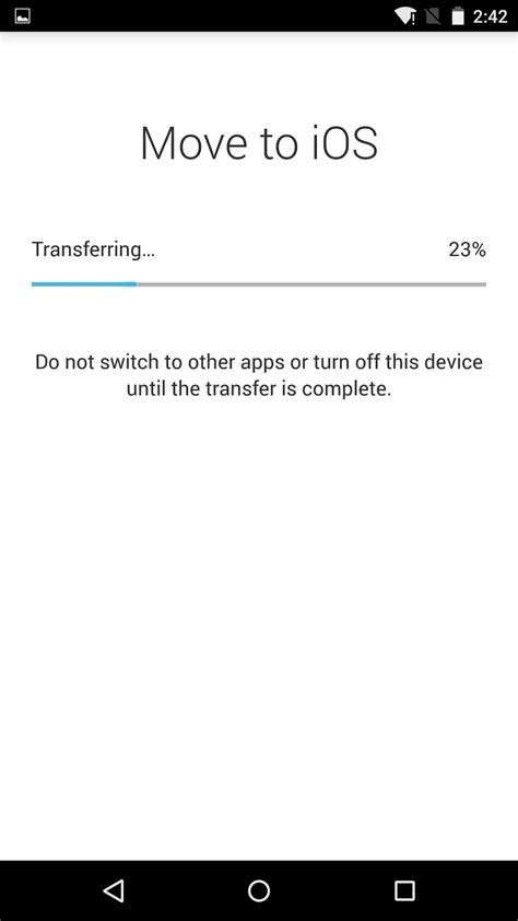 Image result for How to Move Data From Android to iOS