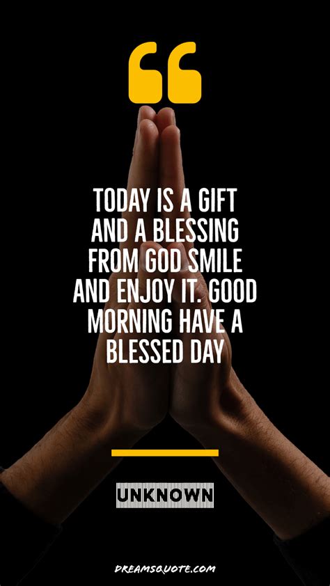 90 Good Morning God Blessings Quotes - Dreams Quote
