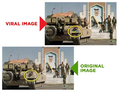 Fact Check: No, this is not a Ukrainian tan from the 2003 invasion of ...