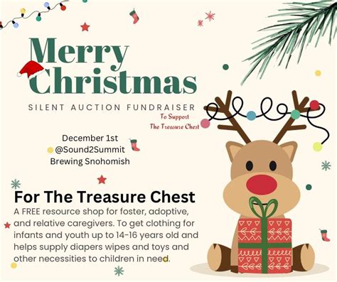 Silent Auction/Fundraiser for The Treasure Chest, Sound to Summit ...