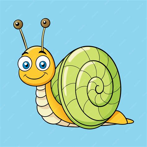Generate a snails bug for coloring vector illustration cartoon ...