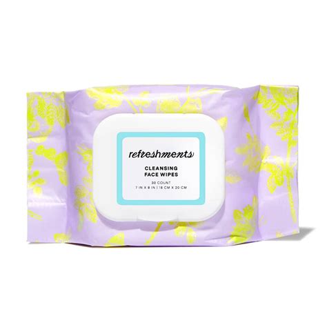 REFRESHMENTS Cleansing Face Wipes