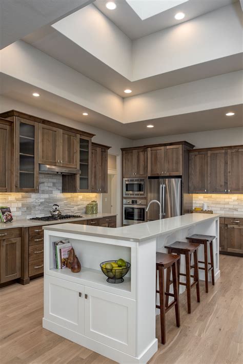 Split Level Kitchen Island Ideas For 2023 - HOMYSTYLE