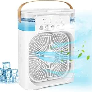 OAKLEE-Portable-Cooler-for-Home-Mini-Air-Portable-Fan-with-7-Colors-LED ...