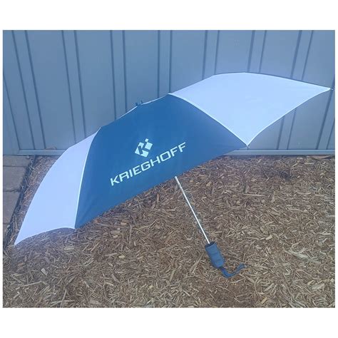 Umbrella, Navy Blue/White | Krieghoff
